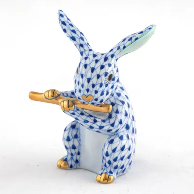 Flute Bunny Sapphire