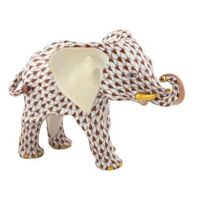 Roaming Elephant Chocolate 6.25 in L X 2.75 in W X 4.25 in H