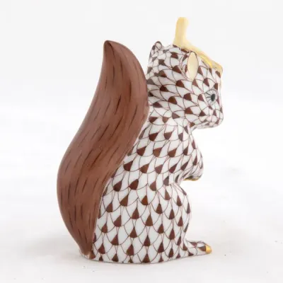 Squirrel With Leaf Chocolate 2.5 in L X 1.5 in W X 3 in H