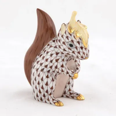 Squirrel With Leaf Chocolate 2.5 in L X 1.5 in W X 3 in H