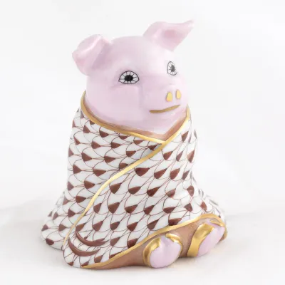Pig in A Blanket Chocolate 2.25 in L X 2 in W X 2.25 in H