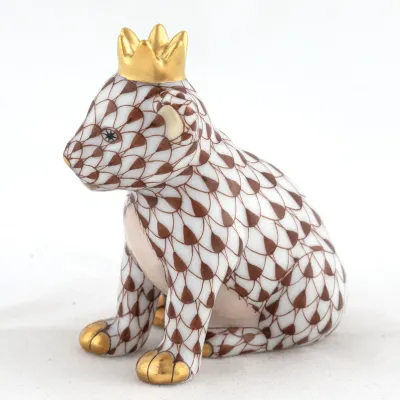 Lion Cub With Crown Chocolate 2 in L X 1.25 in W X 2 in H