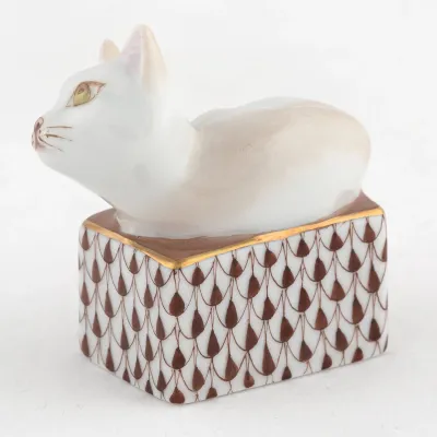 Cat in Box Chocolate 2.25in L X 1.25in W X 2in H