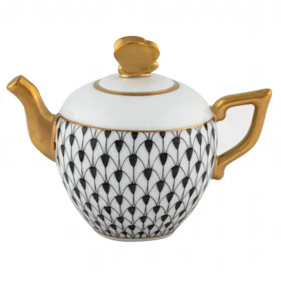 Teapot Black 3.5 in L X 2.25 in W X 2.5 in H