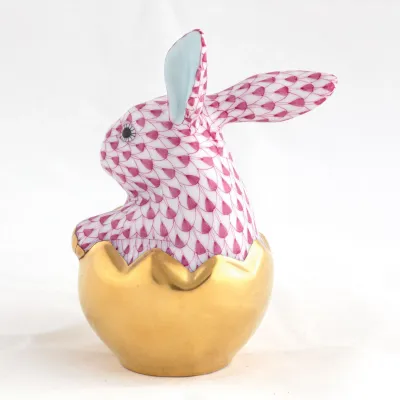 Hatching Bunny Raspberry 1.75 in L X 2 in W X 3.5 in H