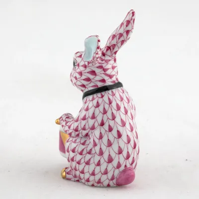 Drummer Bunny Raspberry