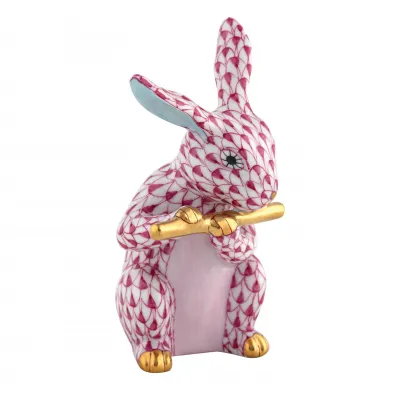 Flute Bunny Raspberry
