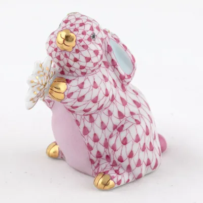 Snowflake Bunny Raspberry