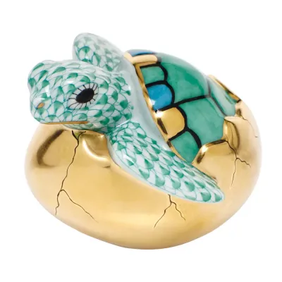 Hatching Sea Turtle Green 2.25 in L X 1.75 in H