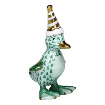 Party Duckling Green 1.5 in L X 2.5 in H