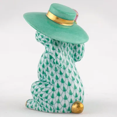 Derby Bunny Green 2.25 in L X 2.25 in W X 3.25 in H