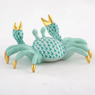 Sand Crab Green 3.75 in L X 3 in W X 1.5 in H