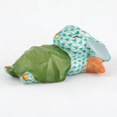 Slumber Bunny Green 3 in L X 2.75 in W X 1.25 in H