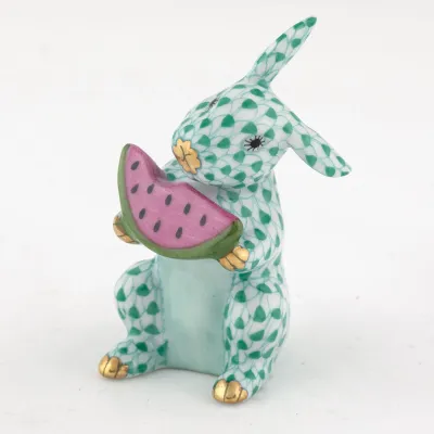 Bunny with Watermelon Green