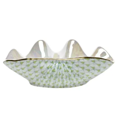 Clam Shell Key Lime 3 in L X 4.25 in W