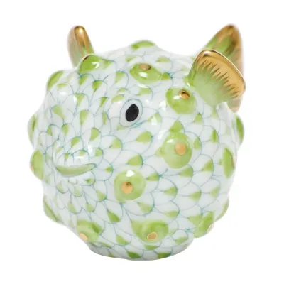 Puffer Fish Key Lime 2.25 in L X 1.5 in H