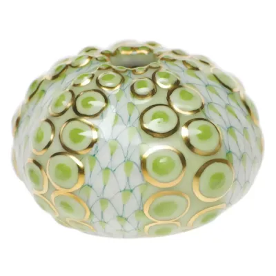 Sea Urchin Key Lime 1.5 in H X 1.75 in D