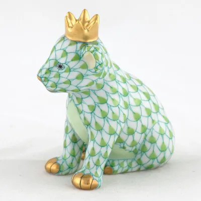 Lion Cub With Crown Key Lime 2 in L X 1.25 in W X 2 in H