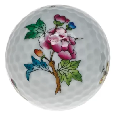 Queen Victoria Multicolor Golf Ball 1.75 in D