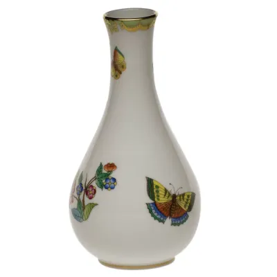 Queen Victoria Multicolor Vase 6.5 in H