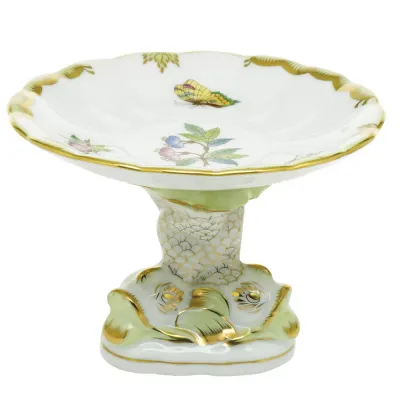 Queen Victoria Multicolor Shell With Dolphin Stand 4 in H X 6 in D