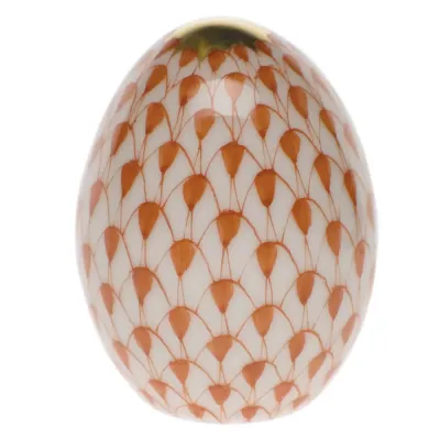 Miniature Egg Rust 1.5 in H