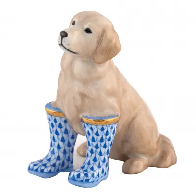 Rainy Day Retriever Sapphire 3.25 in L X 2 in W X 3.25 in H