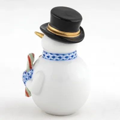 Candy Cane Snowman Sapphire