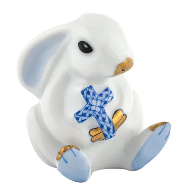 Bunny with Cross Sapphire