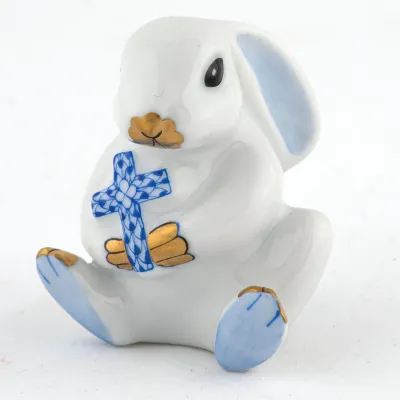 Bunny with Cross Sapphire