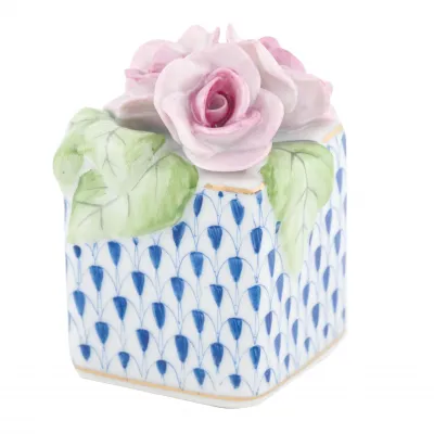 Roses In Vase Sapphire