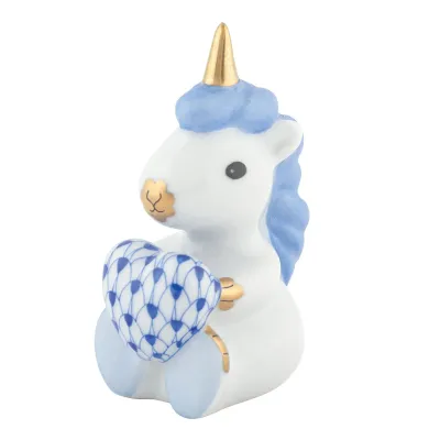 Sitting Unicorn Sapphire
