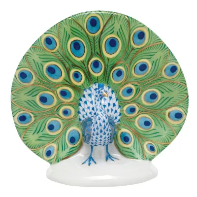 Peacock Multicolor 4.25 in H