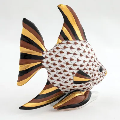 Angel Fish Chocolate 4.5 in L X 2.25 in W X 4.5 in H