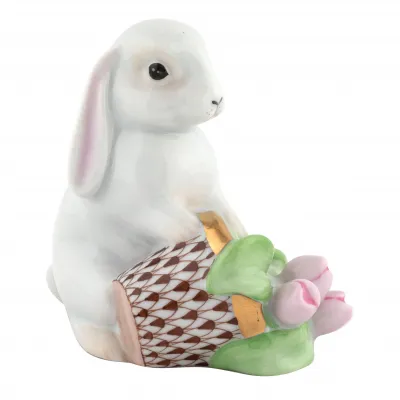 Flowerpot Bunny Chocolate