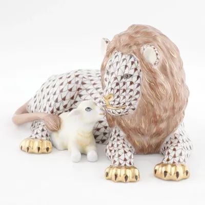 Lion and Lamb Multicolor