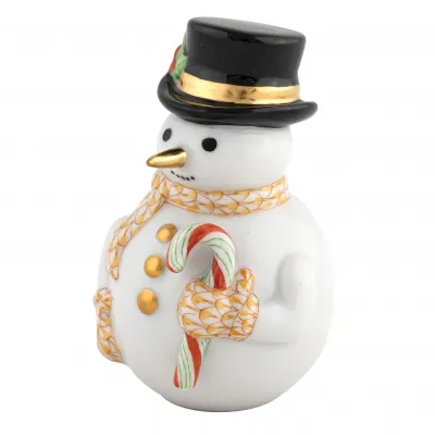 Candy Cane Snowman Butterscotch