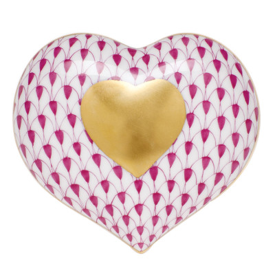 Heart Of Gold Raspberry 2.75 in L X 3 in W