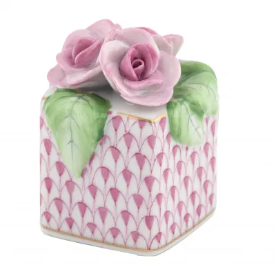 Roses In Vase Raspberry