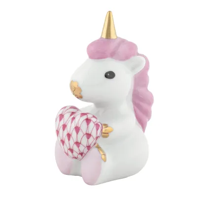 Sitting Unicorn Raspberry