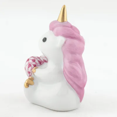 Sitting Unicorn Raspberry