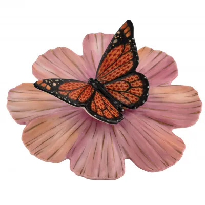 Monarch On Cosmos Multicolor