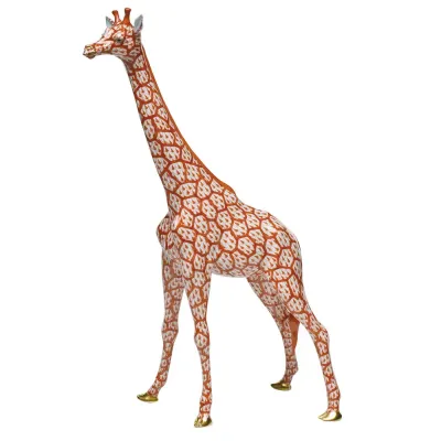 Large Giraffe Multicolor 15.5 in H