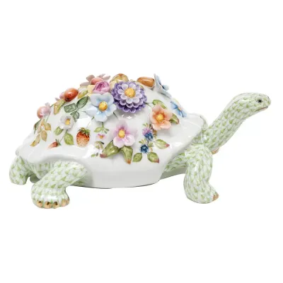 Blossoming Tortoise Multicolor 8.75 in L X 4 in H