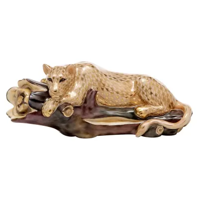Lioness On Watch Multicolor 9.5 in L X 3.75 in H