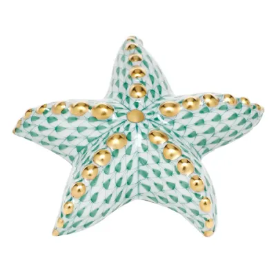 Puffy Starfish Green 3.25 in W X 0.5 in H