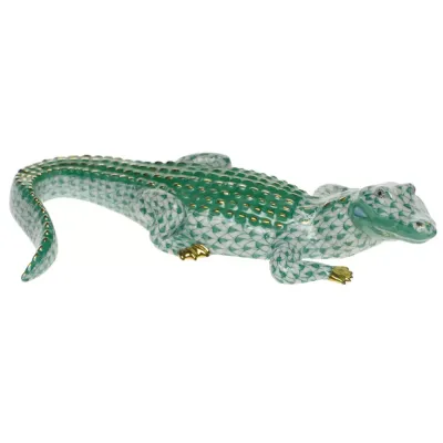 Alligator Green 8.5 in L