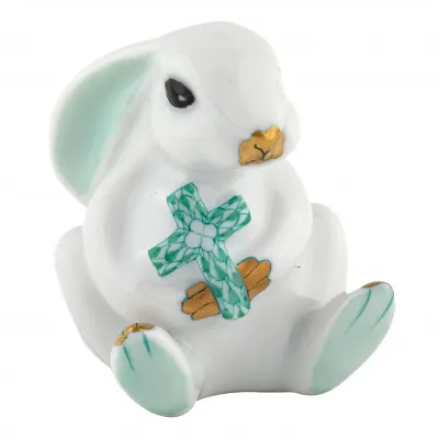 Bunny with Cross Green