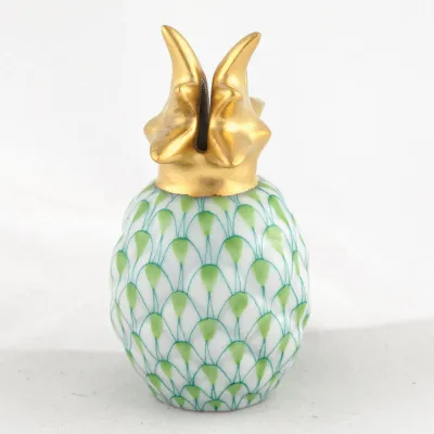 Pineapple Place Card Holder Key Lime 2 in H X 1 in D