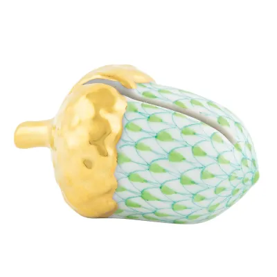 Acorn Place Card Holder Keylime 1.75 In L X 1.25 In W X 1 In H